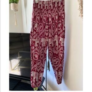 Elephant harem pants